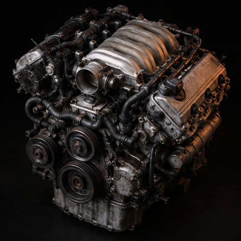 Двигатель M62 в сборе для BMW E39, E38
